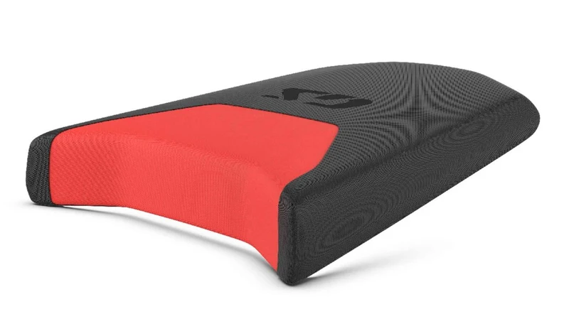 Asiento trasero Sport negro/rojo OEM 52538829436 para motos BMW R 1300 GS Adventure (KA2), asiento del acompañante, Original BMW Motorrad