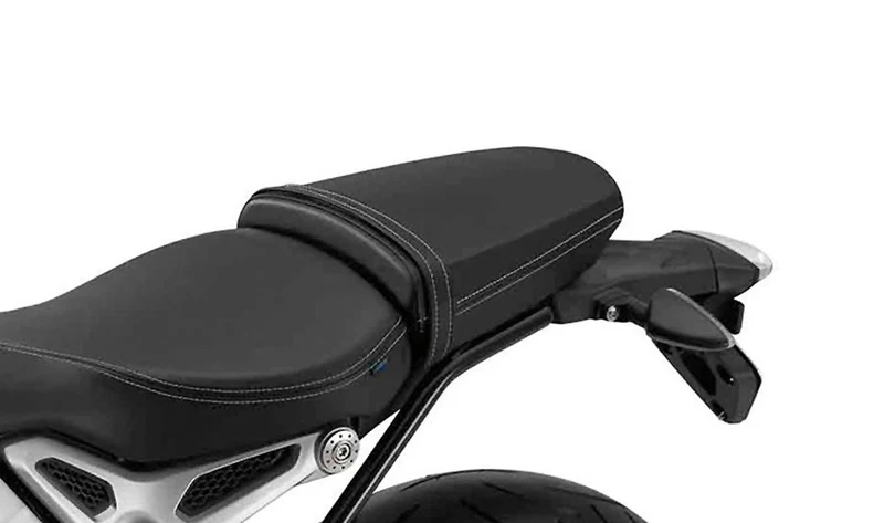 Asiento confort de pasajero negro OEM 77348537714 para motos BMW R nineT, R nineT Pure, R nineT Scrambler, R nineT Racer, R nineT Urban G/S. Original BMW Motorrad