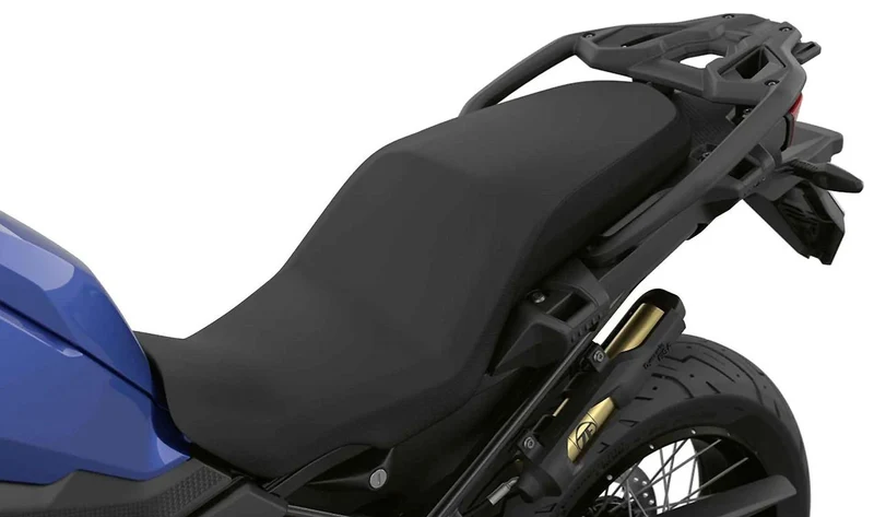Asiento extrabajo negro de una pieza OEM 52537921810 para motos BMW F 750 GS, F 800 GS, F 850 GS, F 900 GS, F 850 GS Adventure, F 900 GS Adventure. Original BMW Motorrad