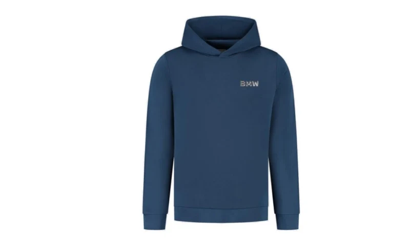 Sudadera con capucha unisex azul talla M OEM 80145B70C70 válido para BMW. Original BMW.