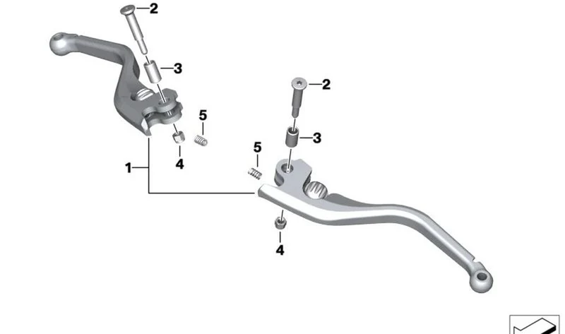 Muelle OEM 32729443619 para motos BMW R 18, R 18 Classic, R 18 Roctane, R 18 B, R 18 Transcontinental. Original BMW Motorrad.
