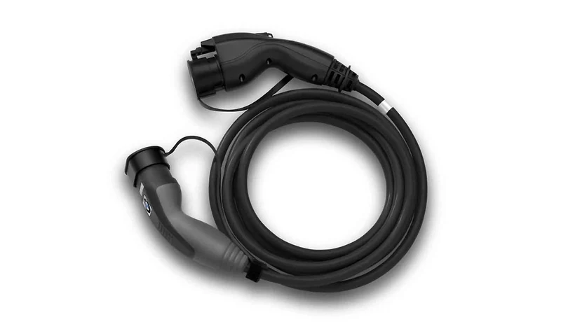 Cable de carga rápida CA tipo 2 16 A OEM 77508560644 para motos BMW C evolution K17 (2013-2020). Original BMW Motorrad.