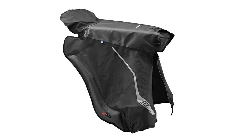 Manta cubrepiernas impermeable scooter OEM 77312455414 para motos BMW C 400 GT, C 400 X y C 400 GTZ5. Original BMW Motorrad.