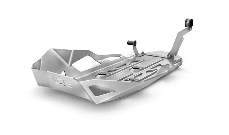 Protector de motor Enduro de aluminio OEM 77148405391 para motos BMW R 1250 GS, R 1250 GS Adventure, R 1200 GS y R 1200 GS Adventure. Original BMW Motorrad