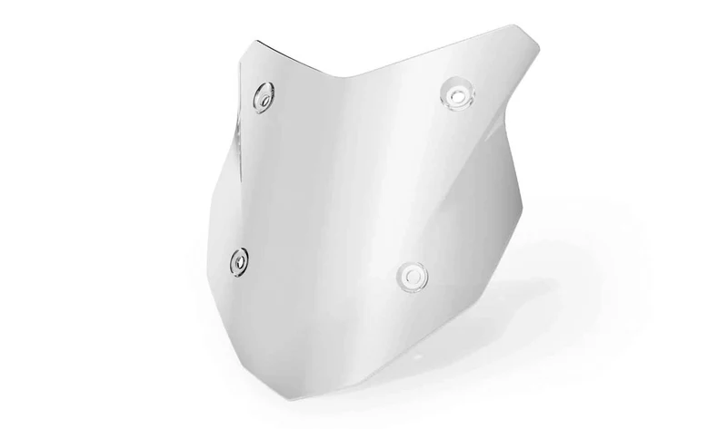 Parabrisas deportivo claro OEM 77338409971 para motos BMW F 900 XR, F 900 XR A2, F 900 XR 25, F 900 XR A2 25. Original BMW Motorrad.