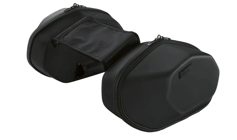 Alforja lateral textil izquierda o derecha negra OEM 77495A974A1 para motos BMW M 1000 XR (KM9) Original BMW Motorrad