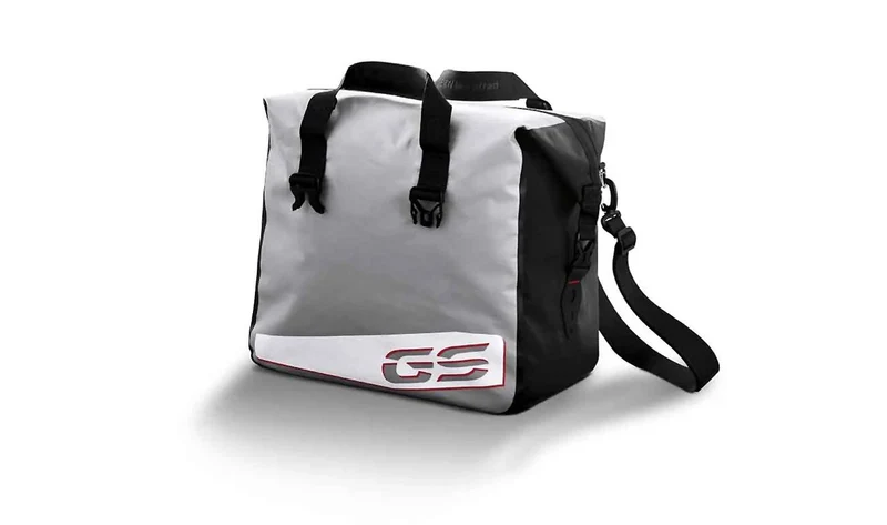 Bolsa interior izquierda para maleta de aluminio OEM 77418543197 para motos BMW R 1200 GS, R 1250 GS, R 1200 GS Adventure, R 1250 GS Adventure, F 850 GS, F 900 GS, F 850 GS Adventure... y más. Original BMW Motorrad
