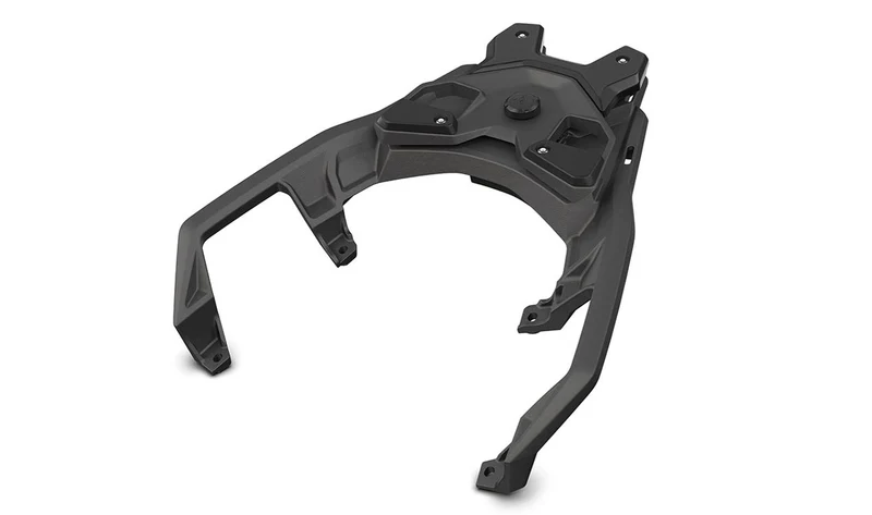 Portaequipajes trasero desacoplado con electrificación gris mate OEM 46545B4E223 para motos BMW C 400 GT, C 400 X Original BMW Motorrad