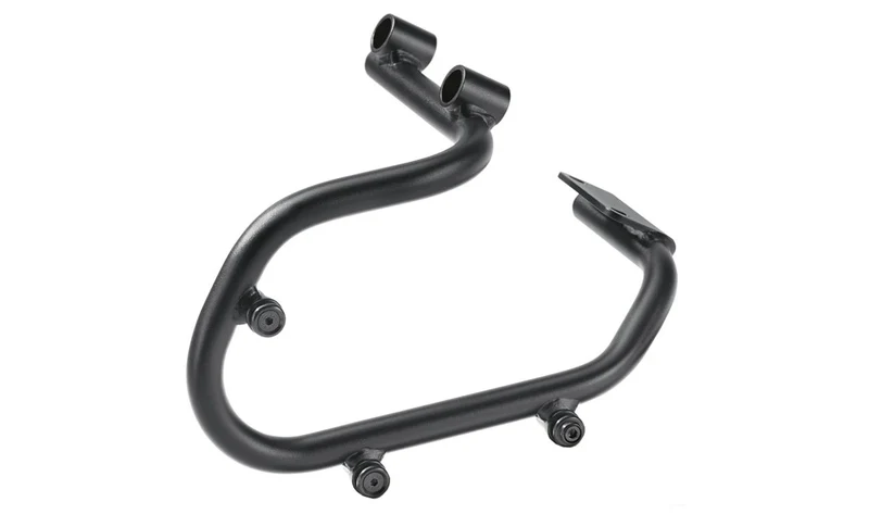 Soporte lateral derecho para bolsa lateral negro OEM 77405A0ED00 para motos BMW CE 04 (K07) desde 2021. Original BMW Motorrad.