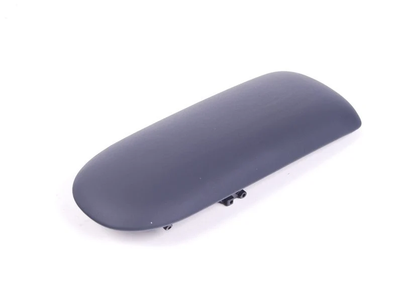Apoyabrazos consola central en cuero azul oscuro (Dark Blue) OEM 51166954290 para MINI Cabrio R52 (Cooper, Cooper S, One 2002-2008). Original MINI.