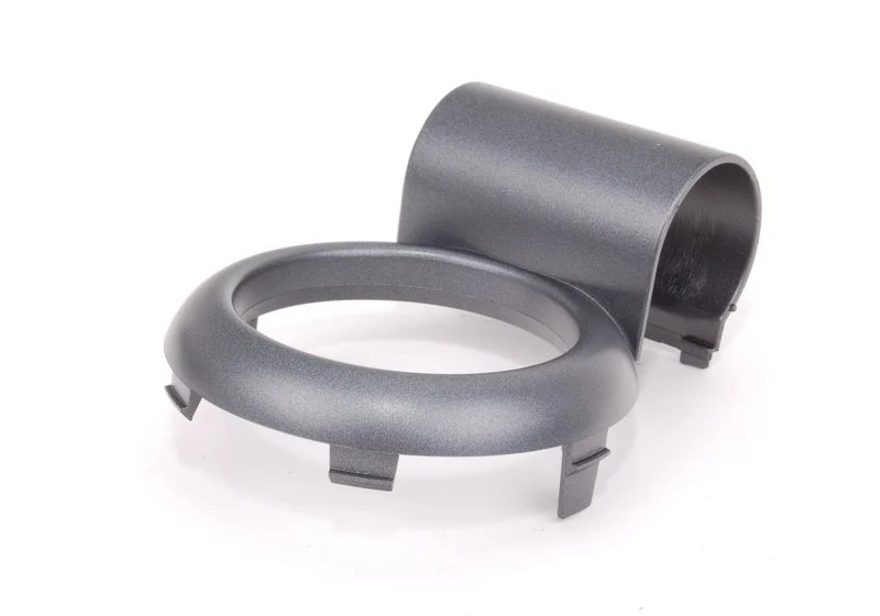 Anillo embellecedor consola freno de mano antracita OEM 51166958354 para MINI R50, R53, R52 Cabrio... y más. Original MINI.