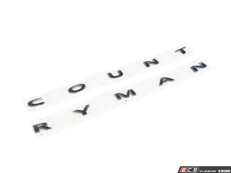 Emblema trasero “MINI Countryman” Piano Black OEM 51149852046 para MINI Countryman F60 (2015-2020), Countryman F60 LCI (2019-2024). Original MINI.