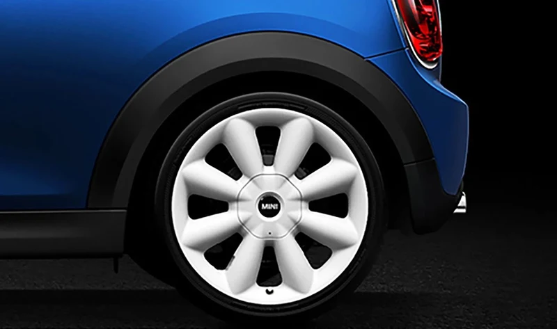 Llanta de aleación ligera blanca 7,5Jx18 ET52 (1 unidad) OEM 36109804375 para MINI Countryman R60, MINI Paceman R61. Original MINI.