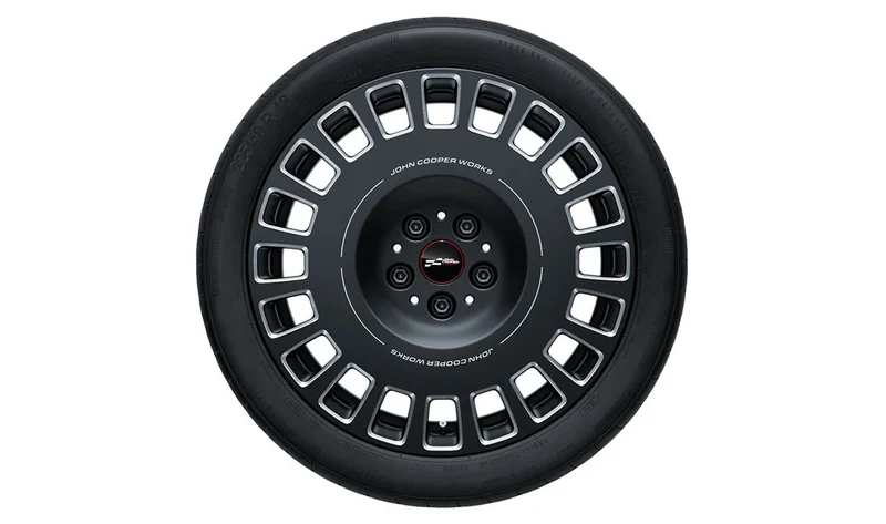 Llanta de aluminio 7,5Jx18 ET50 Frozen Midnight bicolor OEM 36115A68603 para MINI Cooper J01, MINI Aceman J05… y más. Original MINI.
