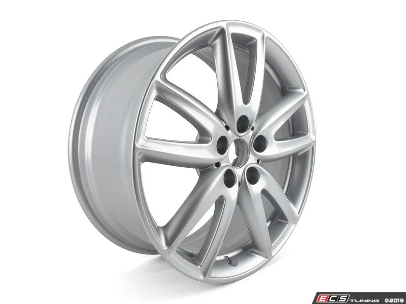 Llanta de aleación ligera 18" 8J ET57 Brightsilver (plata) OEM 36116856049 para MINI Clubman F54 (2014-2019), Clubman F54 LCI (2018-2024). Original MINI.