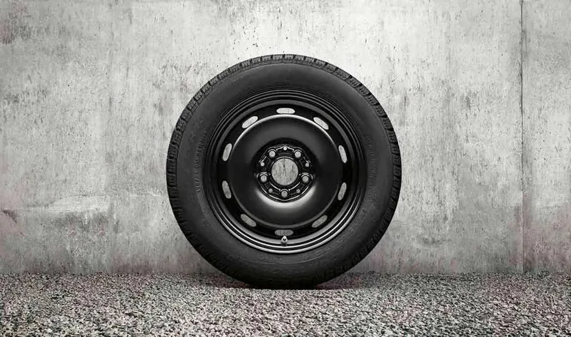 Juego completo de ruedas de invierno OEM 10026695B para MINI Cooper R50, R52, R53... y más. Original MINI.