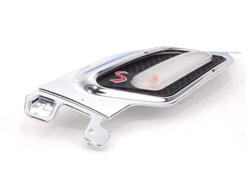 Moldura intermitente lateral izquierda OEM 51139804617 para MINI Countryman R60, Paceman R61. Original MINI.