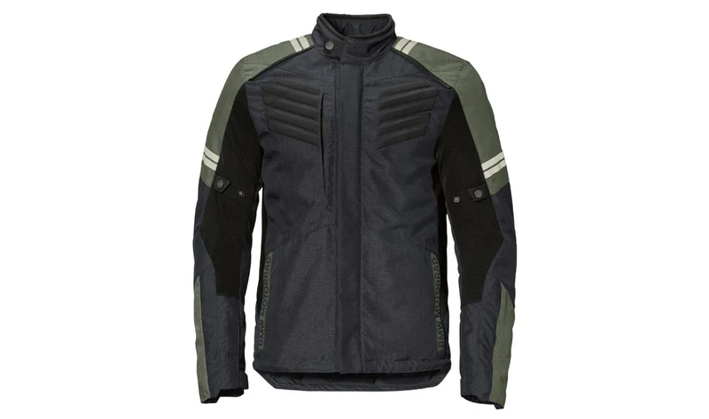 Chaqueta Reschen GORE-TEX azul-gris talla 64 OEM 76117913406 para BMW Motorrad. Original BMW Motorrad.