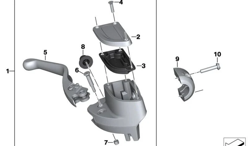Tapa cromada OEM 32721541751 para BMW Motorrad R 18, R 18 Classic, R 18 B, R 18 Transcontinental. Original BMW Motorrad.