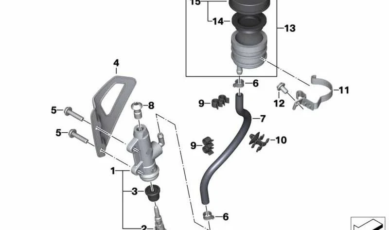 Adorno para BMW Motorrad OEM 34318537629 para motos BMW R nineT, R nineT Pure, R nineT Scrambler, R nineT Racer, R nineT Urban G/S. Original BMW Motorrad.