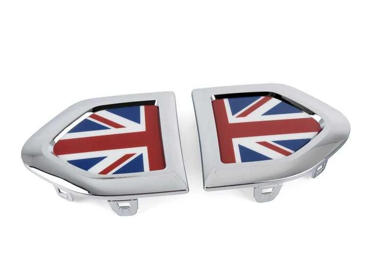 Moldura lateral Union Jack OEM 51132413351 para MINI Countryman F60, F60 LCI. Original MINI.