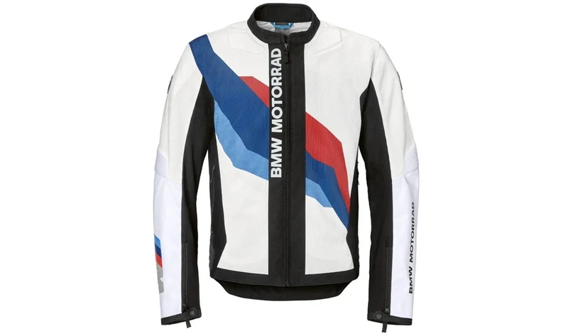 Chaqueta Sidepod AIR verano blanca talla 46 OEM 76125B3D5D5 para BMW Motorrad. Original BMW Motorrad.