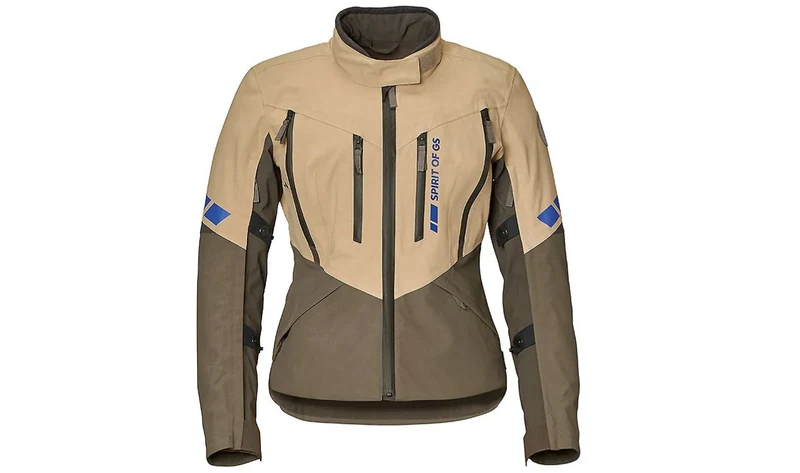 Chaqueta GS Namib GORE-TEX talla 44 Camel OEM 76137913108 para motos BMW. Original BMW Motorrad.