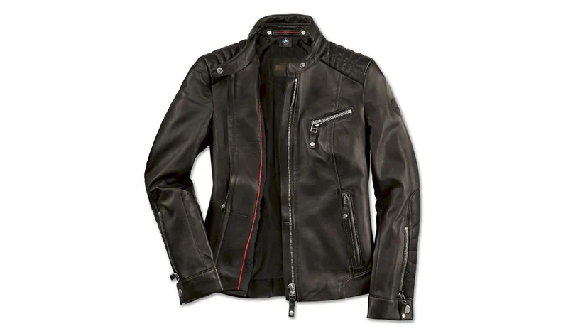 Chaqueta de cuero mujer talla S negra OEM 80142463163 válida para BMW. Original BMW.