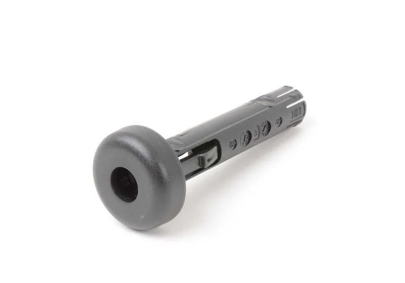 Guía de apoyacabeza Carbon Black OEM 52102751384 para MINI R56, R55, R57, R58, R59, R61… y más. Original MINI.