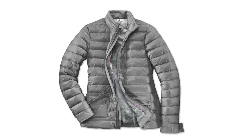 Chaqueta ligera de plumas talla S Space Grey para BMW, colección 2016-2018. Válido para BMW. Original BMW.