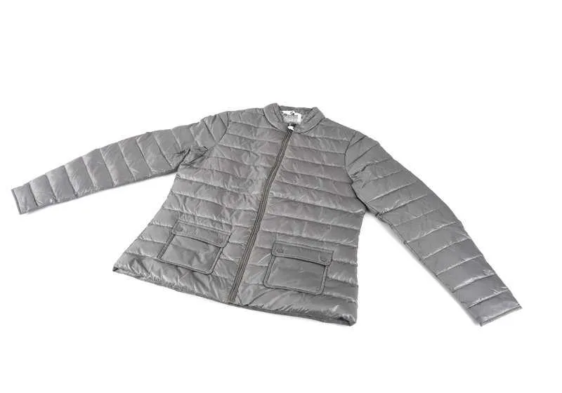 Chaqueta de plumas Space Grey talla L para mujer OEM 80242461069 válida para BMW. Original BMW.