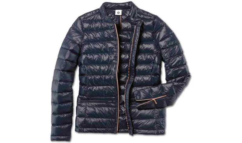Chaqueta de plumas azul oscuro talla S para BMW, diseño "BMW Vision Next 100", colección 2018-2020. Válido para BMW. Original BMW.