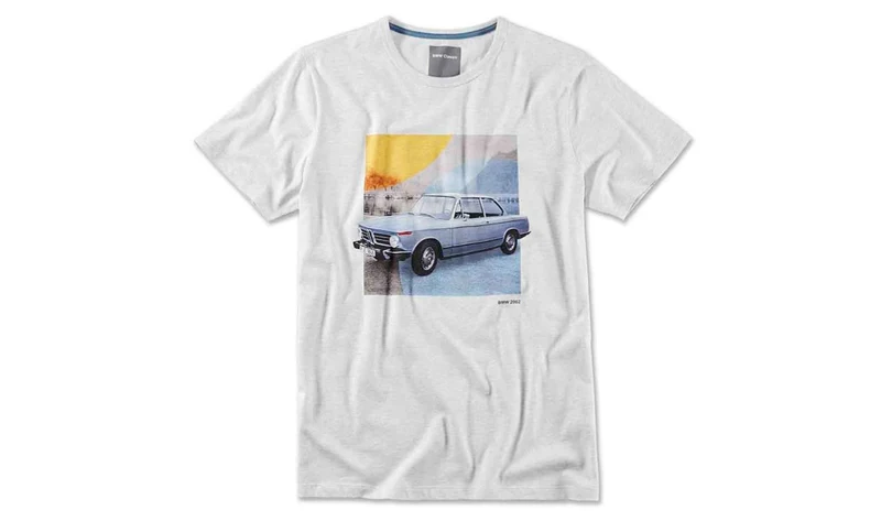 Camiseta clásica gris melange talla XL OEM 80142463124 válida para BMW. Original BMW.