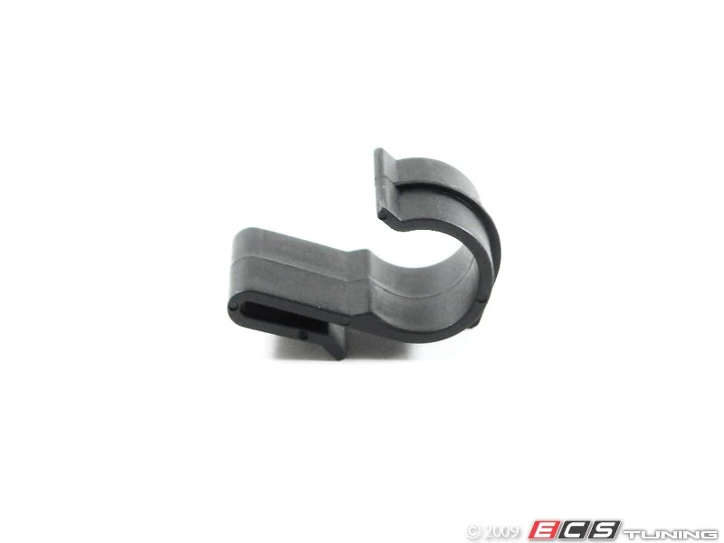 Portamanguera clip de fijación negro OEM 17111719199 para BMW E30, E60, E61, E63, E64, E65, E66, E67, X5 E53 y MINI R50, R53, R56, F56, F55, F54, F57, F60... y más. Original BMW y MINI