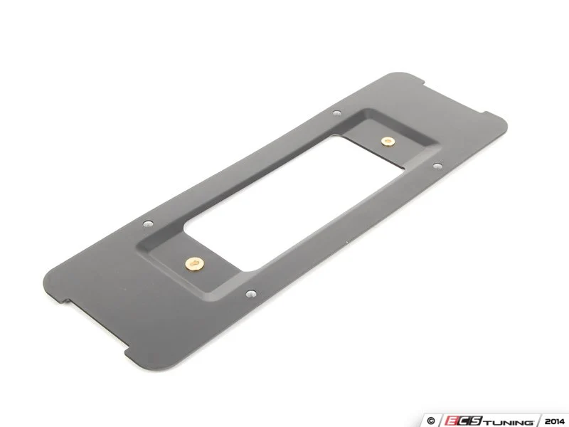 Soporte de matrícula trasero OEM 51137176632 para BMW Serie 1 E82, E87 LCI, Serie 3 E90 LCI, E92, E93 y MINI R56, F56, F55, F57, F60... y más. Original BMW y MINI.