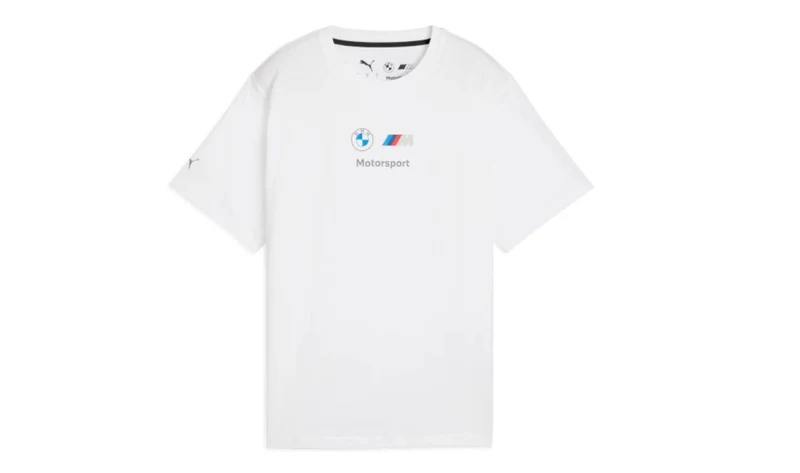Camiseta MMS ESS+ Logo talla XL color blanco para BMW. Válido para BMW.