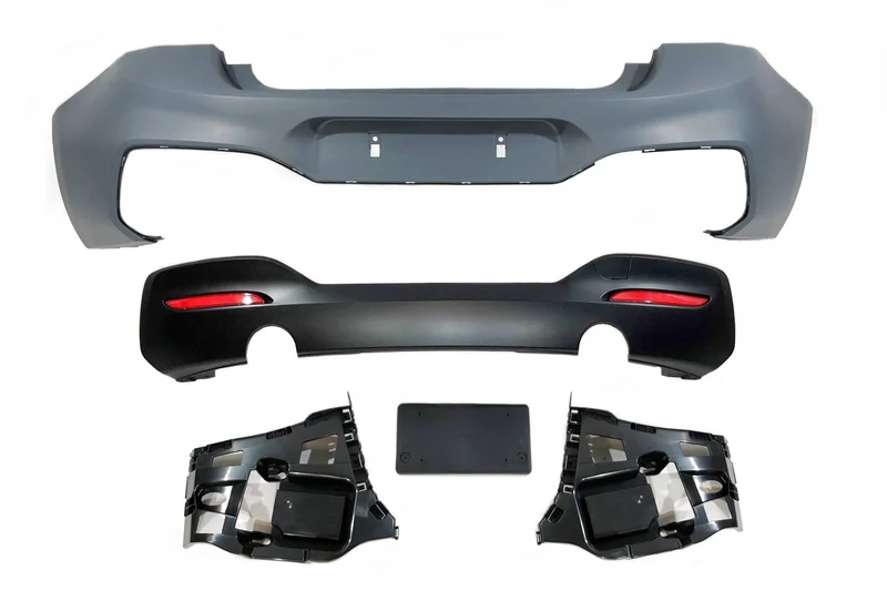 Paragolpes Trasero BMW F20 /F21 LCI 15-18 1.35 look M-tech 2 Salidas
