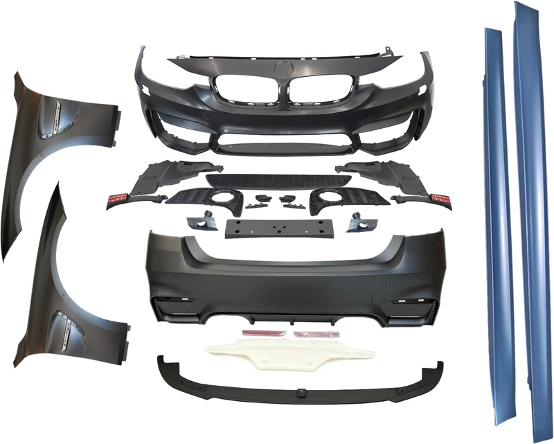 Kit De Carrocería BMW F30 Look M4 Aletas