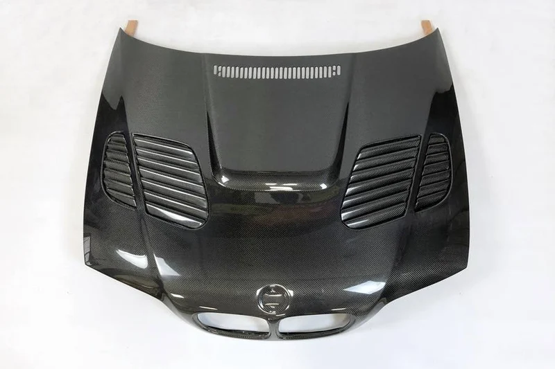 Capó Carbono BMW E46 '98-01 2P Look M3 GTR