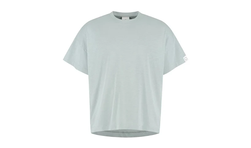 Camiseta azul turquesa oversize unisex OEM 80435A5F4C8 para BMW Lifestyle Primavera/Verano 2025. Válido para BMW. Original BMW.