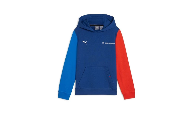 Sudadera con capucha azul talla 152 para BMW M Motorsport Kids OEM 80145B5D0E0. Válido para BMW. Original BMW.