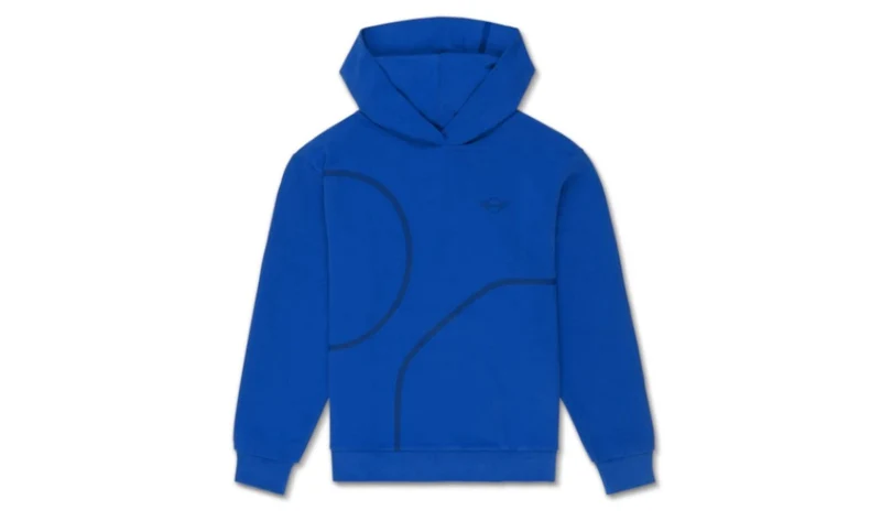 Sudadera con capucha azul Blazing Blue, talla XS, OEM 80145B32010, para MINI. Original MINI.