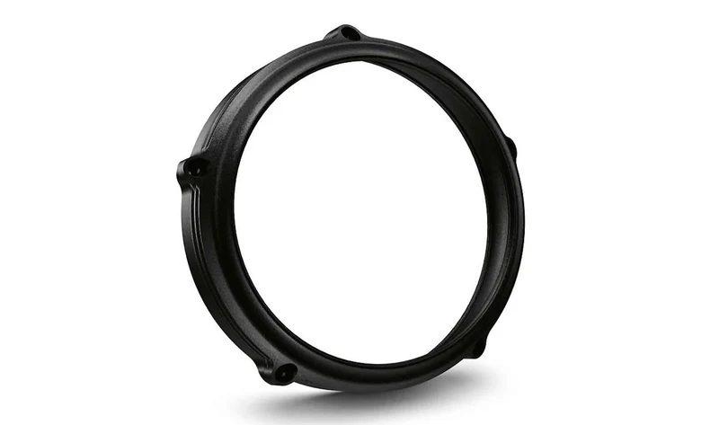 Cubrefaros delantero negro OEM 77515A0B9E5 para motos BMW R 18, R 18 Classic. Original BMW Motorrad.
