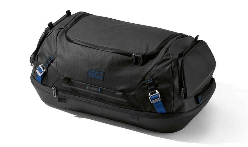 Bolsa trasera Black Collection OEM 77495A0E757 para motos BMW R 1300 GS, R 1250 GS, K 1600 GT, F 850 GS, C 650 GT... y más. Original BMW Motorrad.