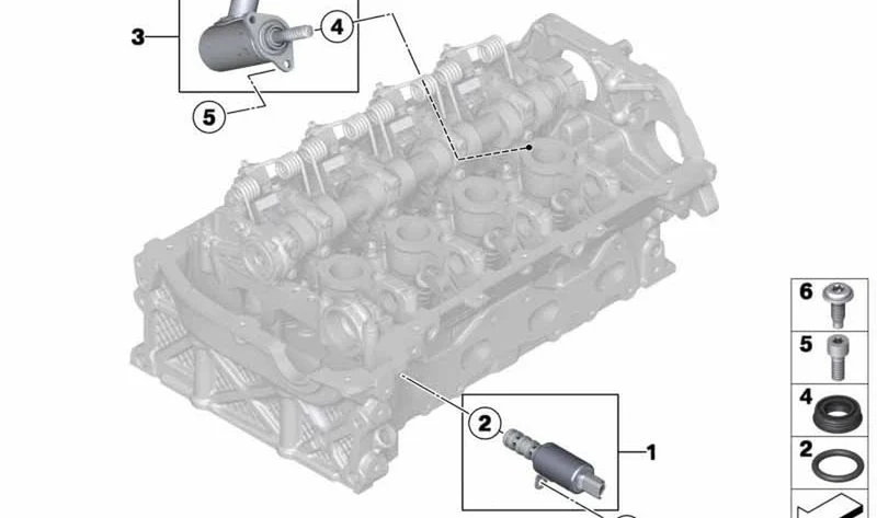 Motor de regulación OEM 11377591588 para MINI R56 LCI, Clubman R55 LCI, Cabrio R57 LCI, Countryman R60... y más. Original MINI.