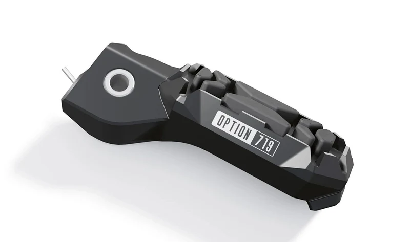 Reposapiés del conductor derecho OEM 46717923280 para motos BMW R 1300 GS, R 1300 GS Adventure. Original BMW Motorrad.