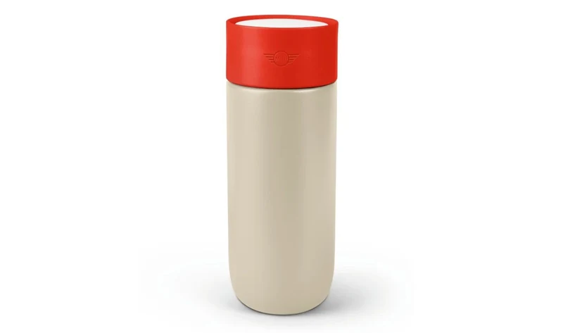 Taza de viaje Colour Block 500 ml OEM 80285B32110 para MINI. Original MINI.
