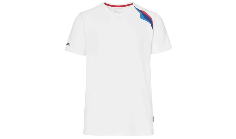 Camiseta Motorsport blanca talla XL OEM 76618536557 para BMW. Original BMW Motorrad.