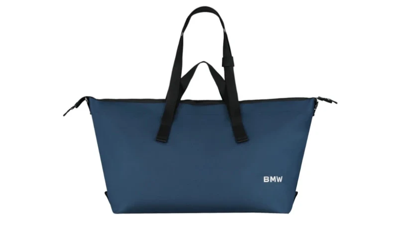 Bolsa de viaje azul OEM 80225B70CE6 válida para BMW. Original BMW.