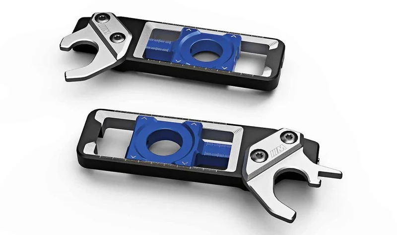 Tensor de cadena con soporte OEM 77259443163 para motos BMW S 1000 R, S 1000 RR, S 1000 XR, M 1000 RR, M 1000 R, M 1000 XR. Original BMW Motorrad.